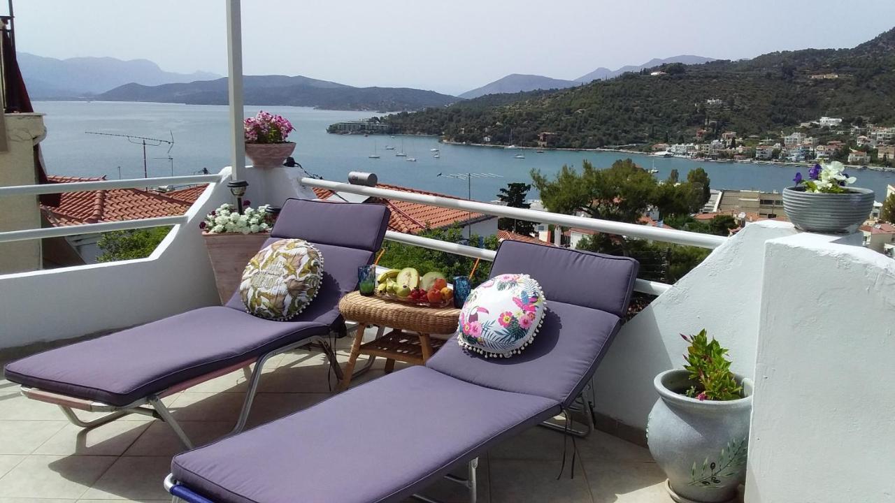 فيلا Sunrise View House Poros Town المظهر الخارجي الصورة