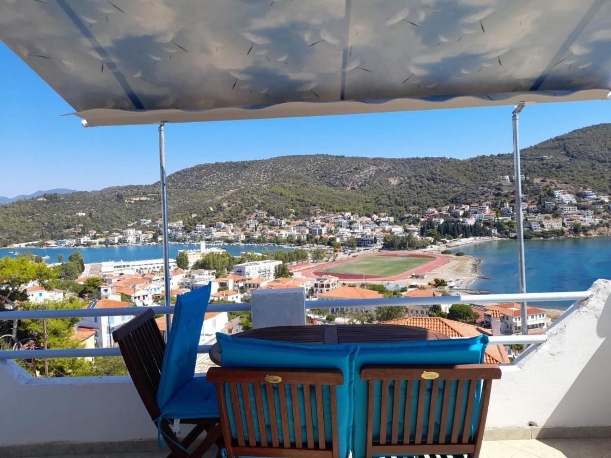 فيلا Sunrise View House Poros Town المظهر الخارجي الصورة